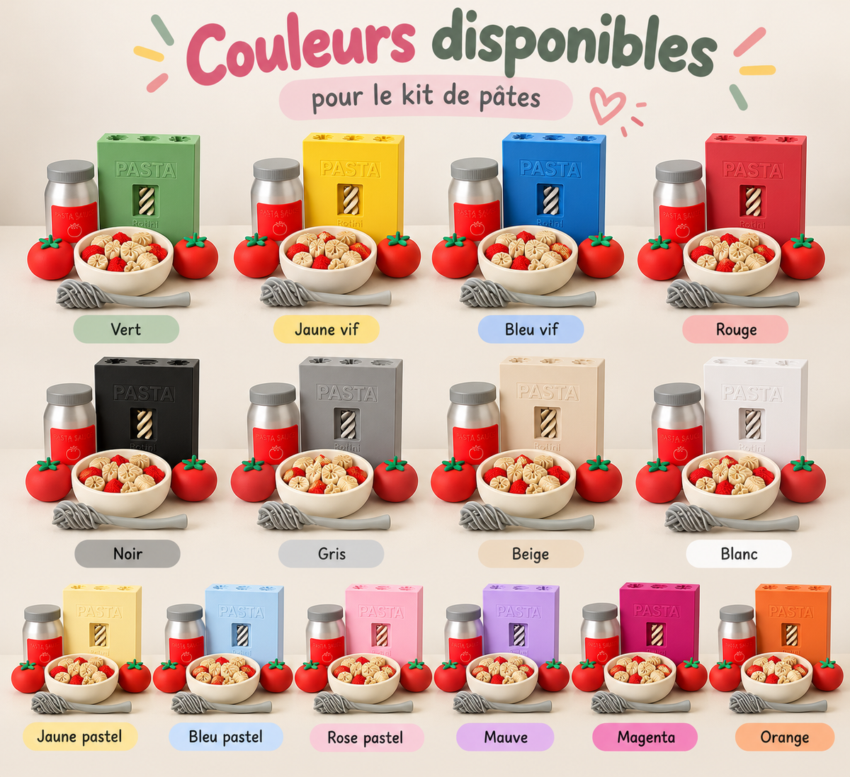 Kit de pâte