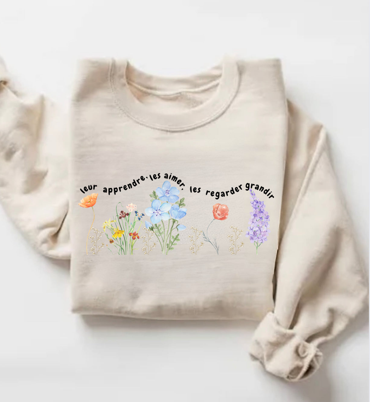 Leur apprendre, les aimer, les regarder grandir.