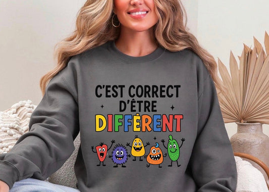 C’est correct d’être différent