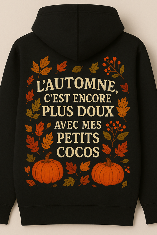Hoodie douce automne