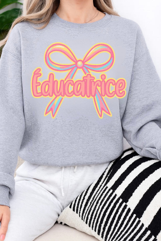 Éducatrice colorée