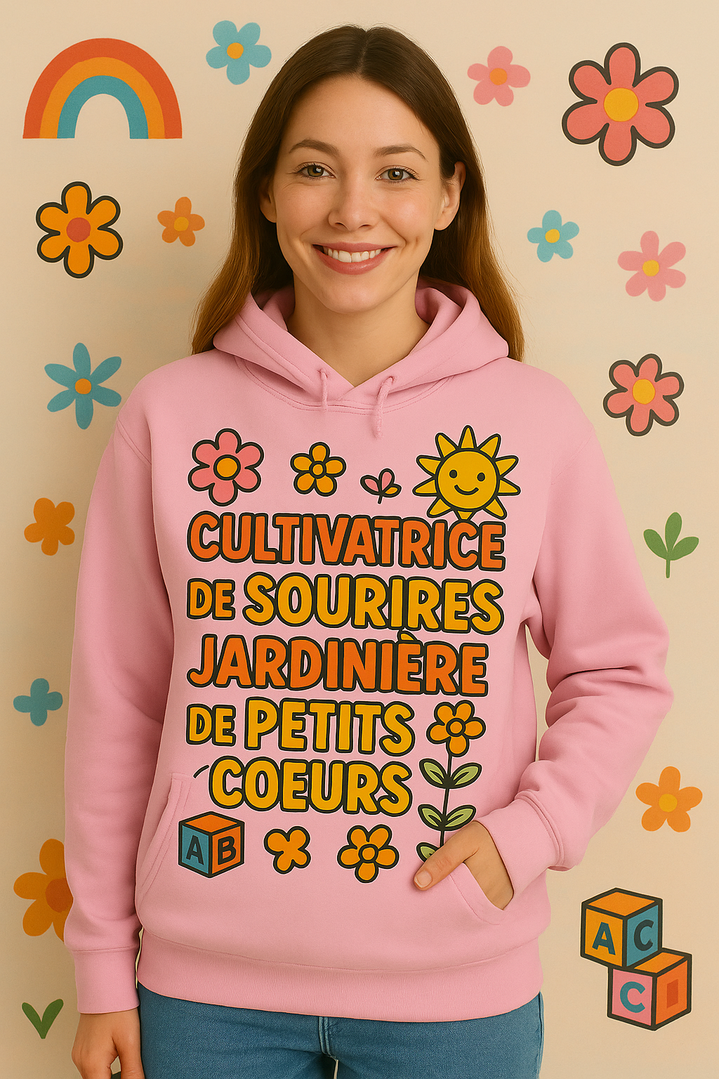 Jardinières de petits cœurs