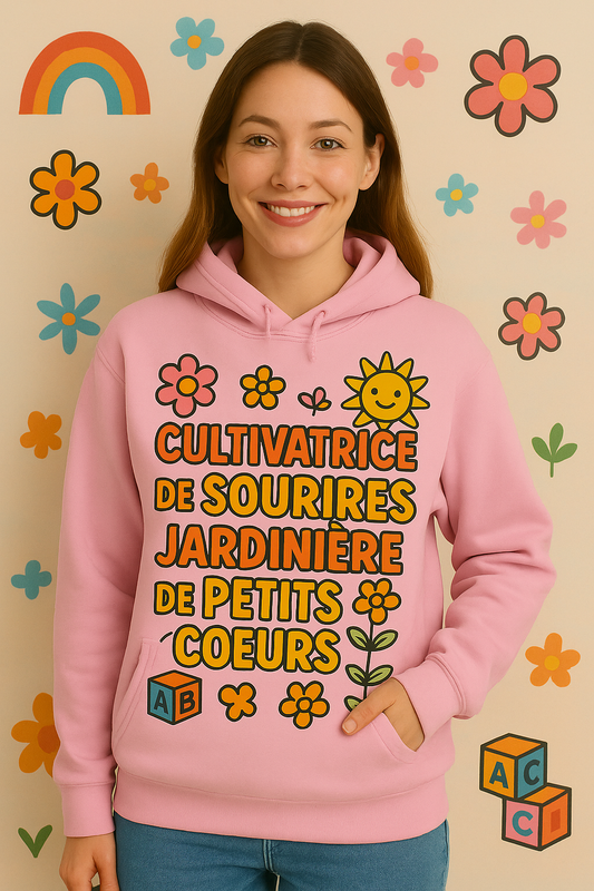 Jardinières de petits cœurs